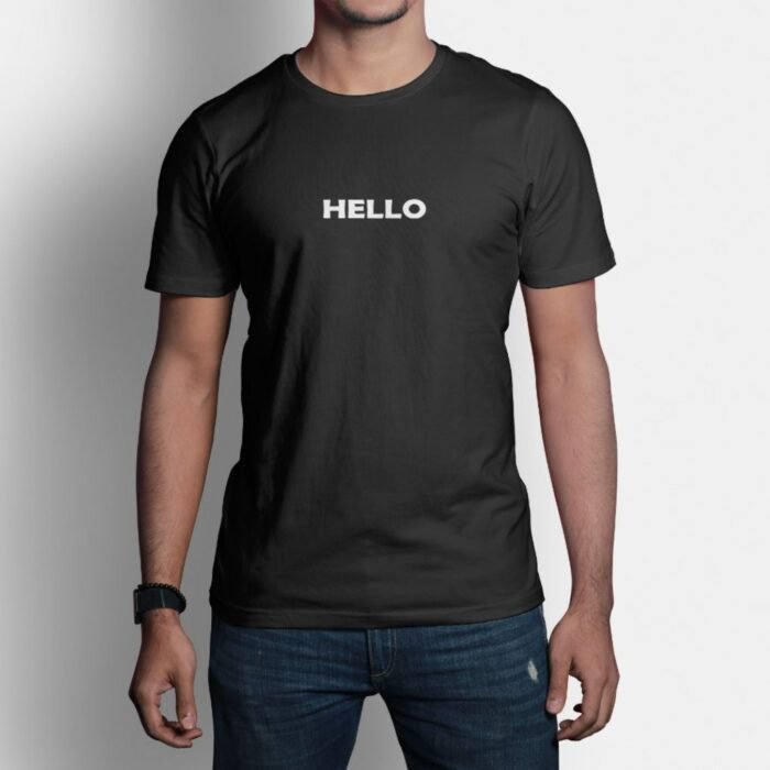 TYPOGRAPHY: Hello World Tee